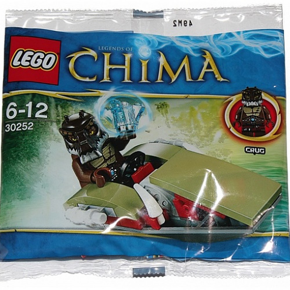 LEGO-Chima-Crug's-Swamp-Jet-30252 | Lego 's - 翻磚世界