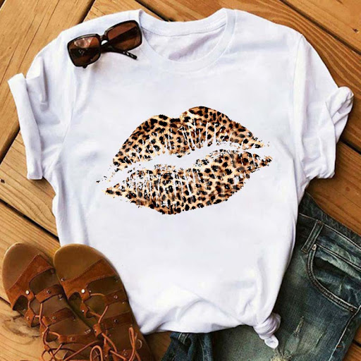 Title 2, Stylish Womens Casual Printed Short-sleeved To...