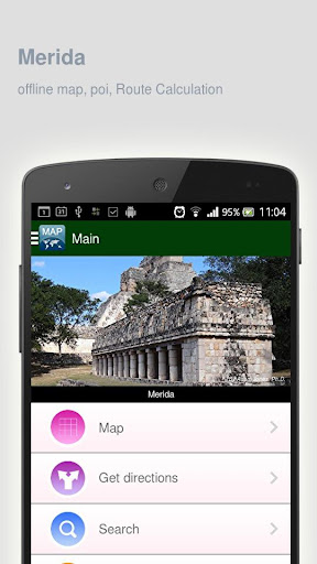 Merida Map offline