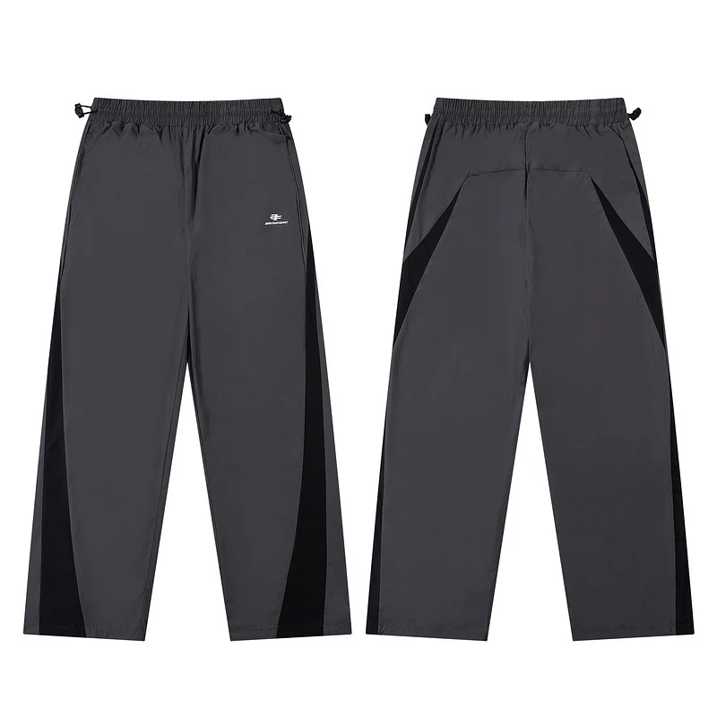Mode losse wijde pijpen rechte broek heren