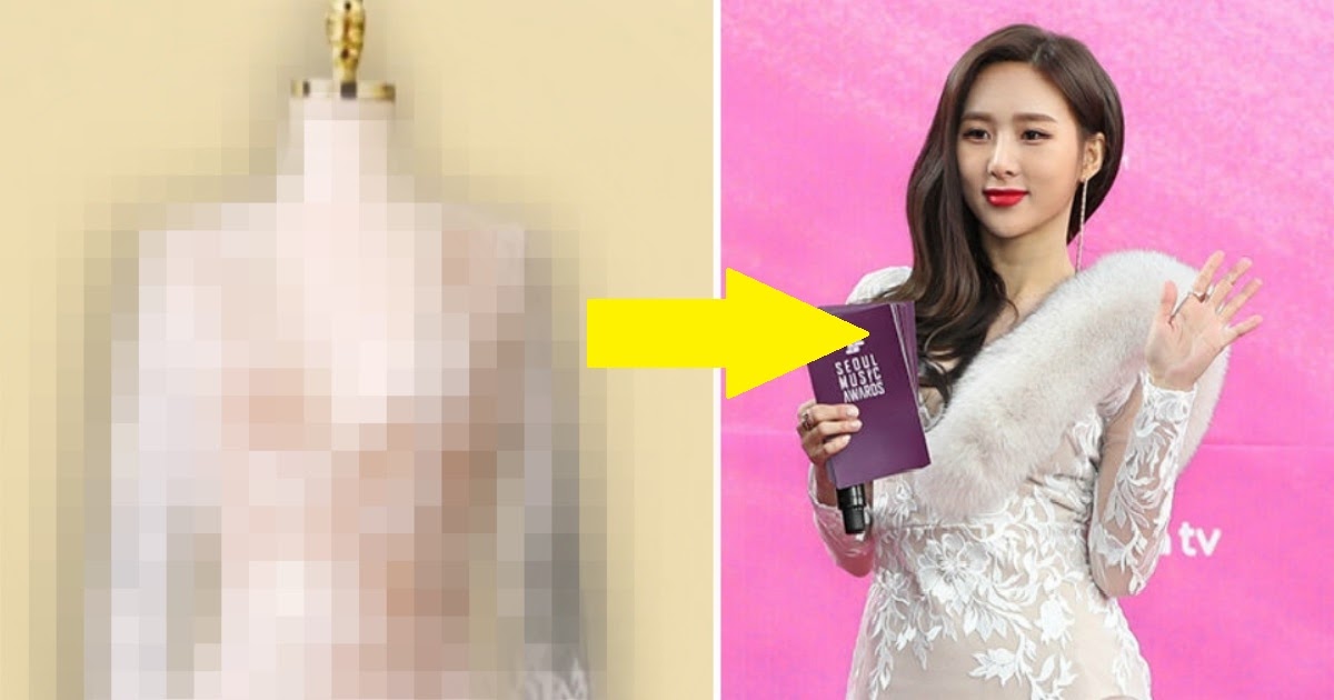 Here's What Han Choim's Dress Looked Like Before She Tailored It - Koreaboo