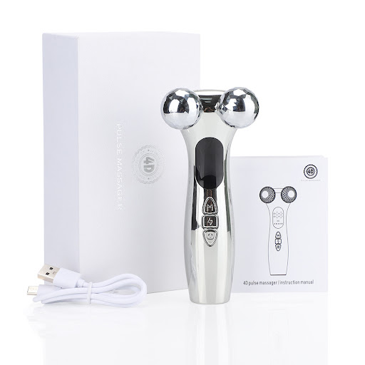 Title 2, New Intelligent Pulse Facial Roller Massage Ins...