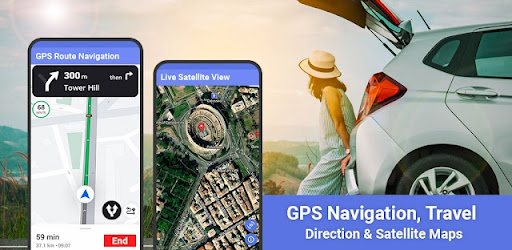 Live Satellite View, GPS Maps