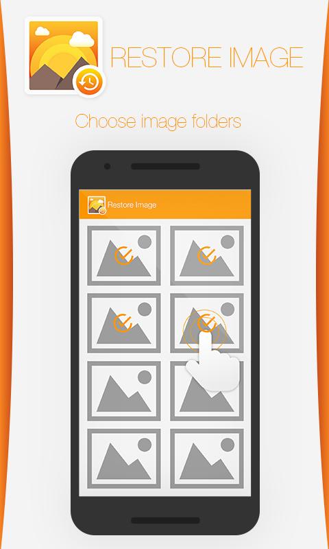 Restore deleted Photos &amp; Image Screen 2