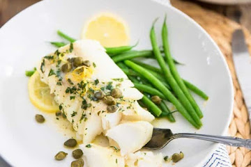 Easy Lemon Caper Baked Cod