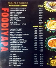 Foodiyapa menu 2