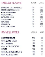 Shakes And Cream, Food Court menu 1