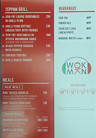 Wokman menu 7