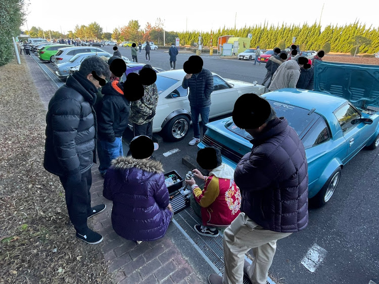 RX-7の新舞子サンデーに参加・日変協の皆さん🥰・変態の先生🧑‍🏫・いつもイイネ&コメントありがとうございます🙇‍♂️・フォロワーさんありがとうございます😊に関するカスタム事例の投稿画像7枚目