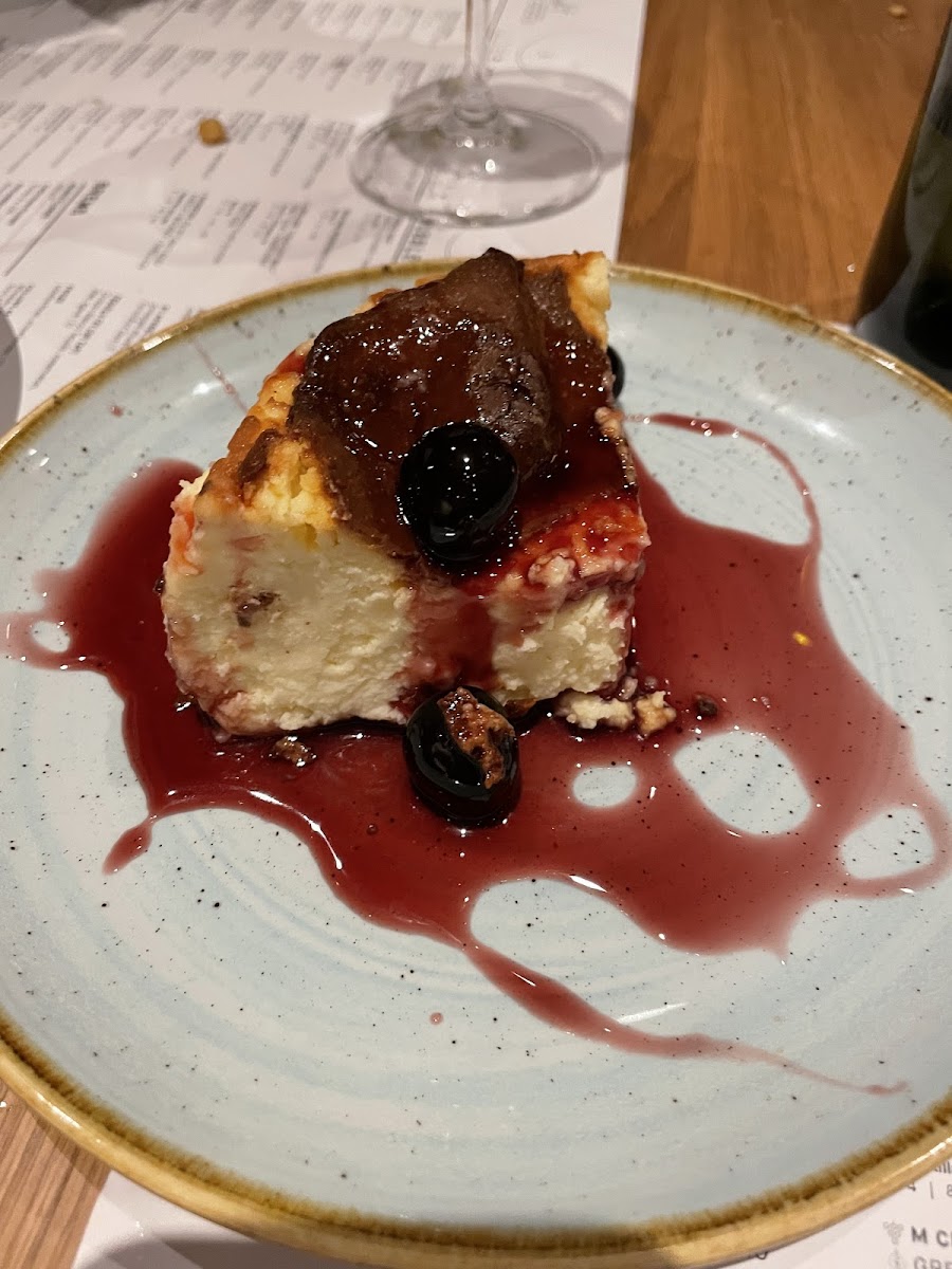 GF cheesecake!