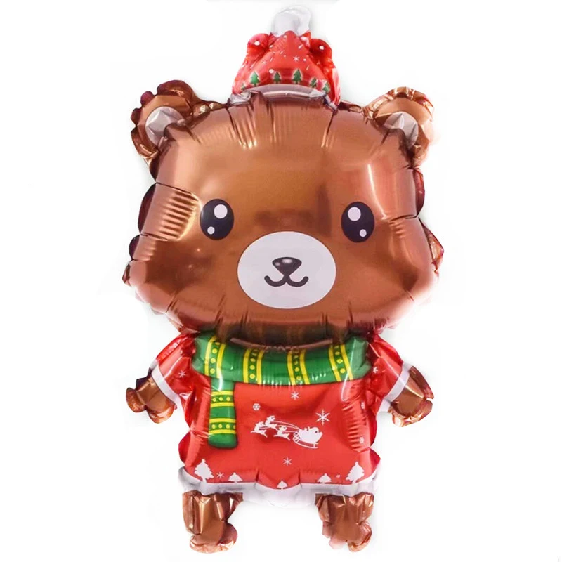 Ballons Bonhomme de Neige pour Mini Sapin de Noël. Créez une ambiance festive avec ces ballons adorables, parfaits pour décorer votre célébration de Noël.