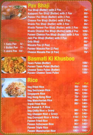 Sai Kamal Fast Food And Frankie menu 3