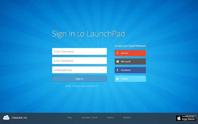 ClassLink LaunchPad chrome extension