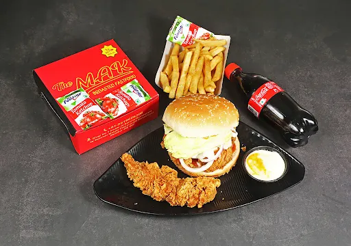 Chicken Burger Combo Meal