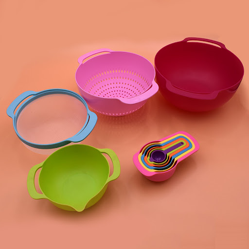 Title 3, Rainbow Baking Bowl, bake with joy! Mix, bake, ...