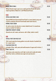 Hassanamba Iyengars Cake Palace menu 2