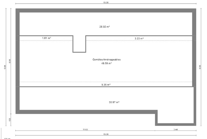  Vente Terrain + Maison - Terrain : 610m² - Maison : 90m² à Azay-sur-Cher (37270) 