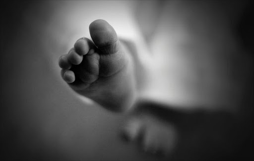 A new-born baby weighing 4kg wrapped in a plastic bag was found inside a rubbish bin outside Tops Liquor Store in Malcomess Mall in Southernwood