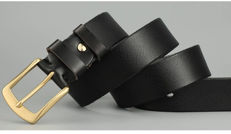 Handgemaakte casual herenriemen van rundleer, trendy en stijlvol voor dagelijks gebruik, duurzaam en perfect voor een moderne look.