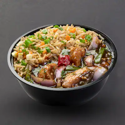 Chicken Manchurian Bowl