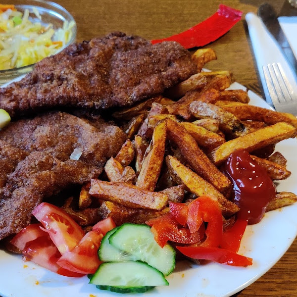 Gluten-Free Fries at Gasthof Zur Sägemühle