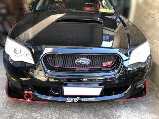 レガシィb4 Bl5のナンバープレートオフセット化に関するカスタム メンテナンスの投稿画像 車のカスタム情報はcartune