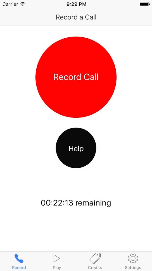 Call Recorder Screen 3