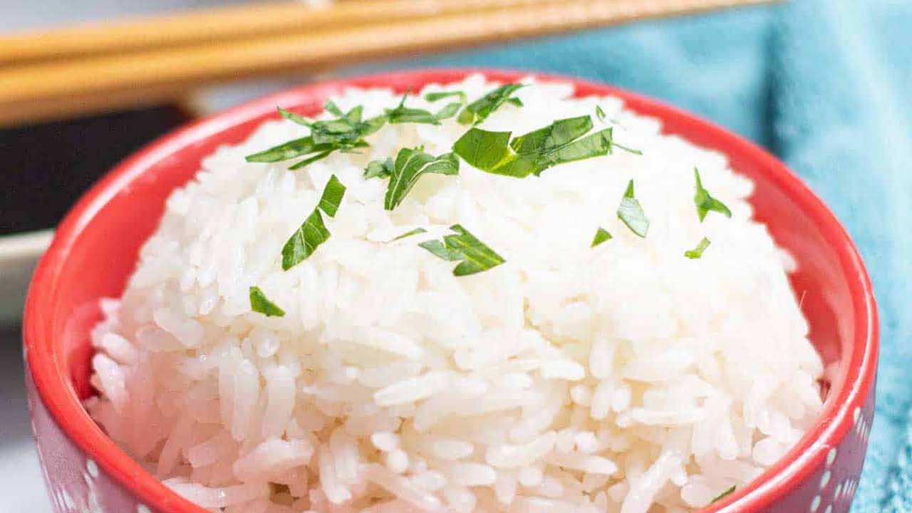 Instant Pot Jasmine Rice - Indian Veggie Delight