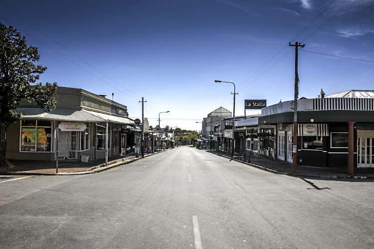 7th Street in Melville during lockdown.