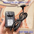 Nguồn 9V 2A Đa Năng Chân Chữ T Dùng Cho Các Thiết Bị 9V Loa Kéo, Bình Hút Sưa, Thiết Bị Mạng . Adapter Chân To, Chân Nhỏ