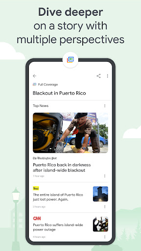 Screenshot Google News - Daily Headlines