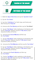 How to pray the Holy Rosary Screenshot