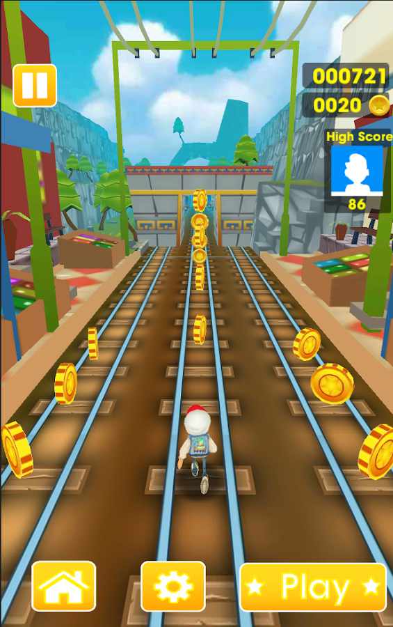   Subway Surf: Bus Rush 3D- 스크린샷 