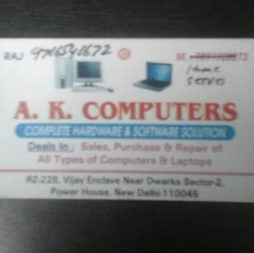 A. K. Computers photo 