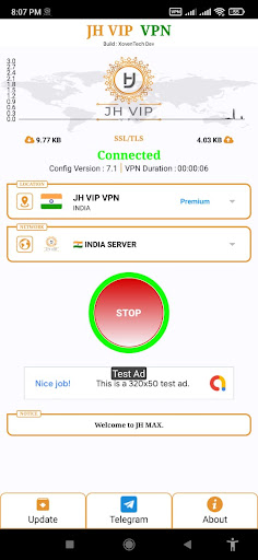 Screenshot JH VIP VPN