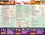 Pizza World menu 2
