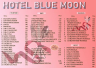 Hotel Blue Moon menu 1