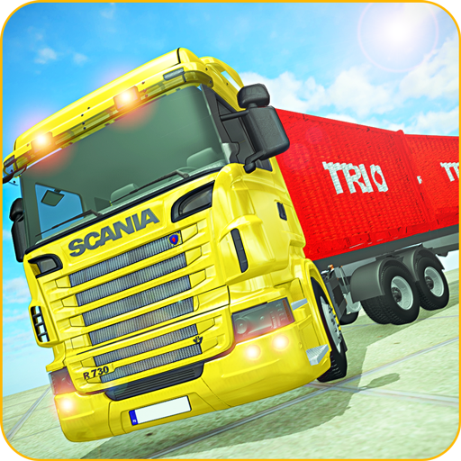 Crazy Euro Long Truck Driver  Extreme Driving