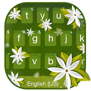 Jasmine Flowers Keyboard Theme  Icon