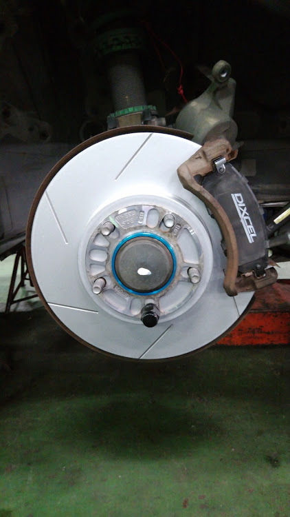 シルビアのブレーキローター交換・ブレーキパッド交換・慣らし運転中に関するカスタム事例の投稿画像3枚目