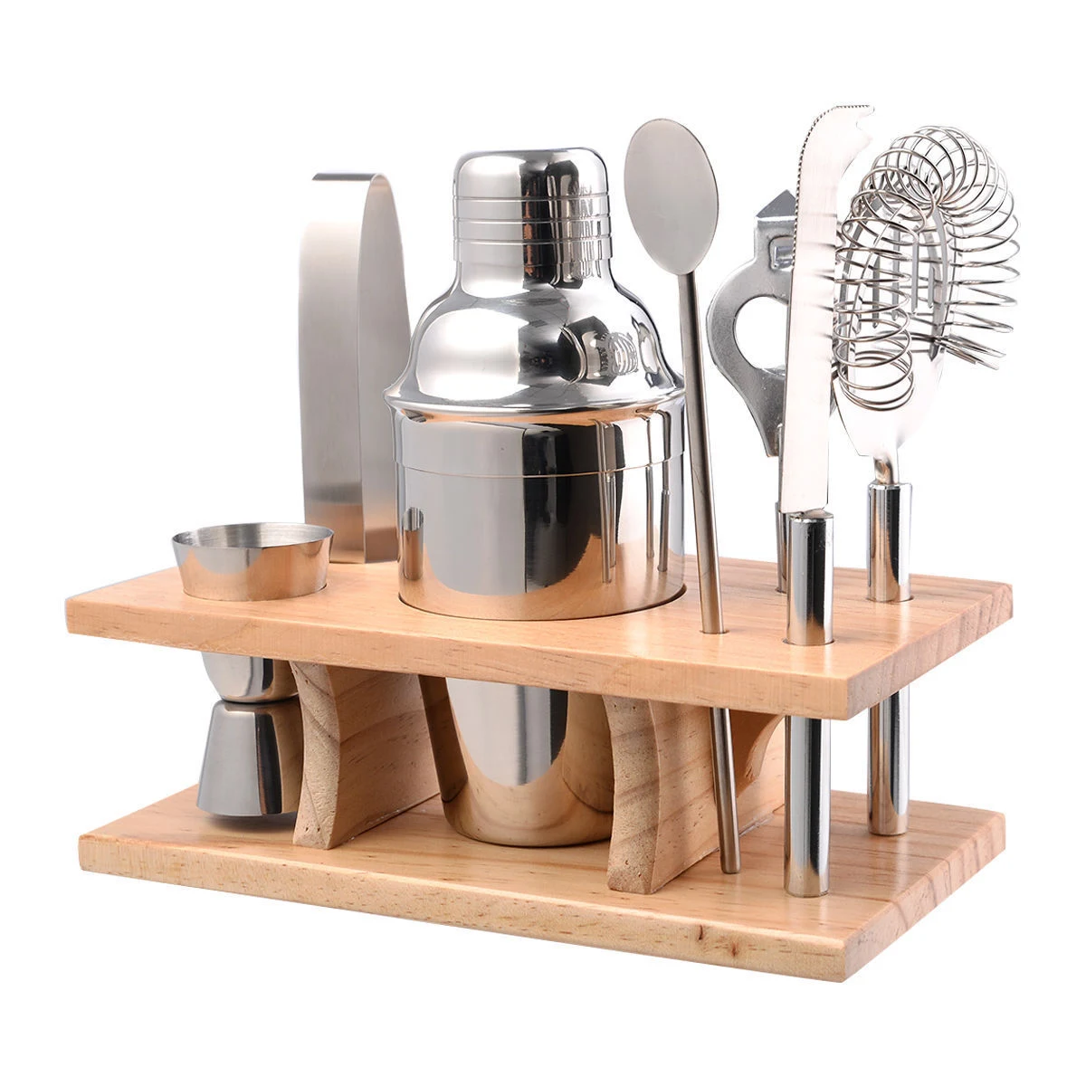 Title 2, Cocktail Shaker Bar Set M van roestvrij staal, ...