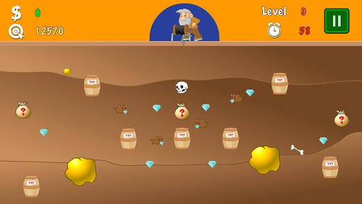 Gold Miner Classic: Gold Rush - Mine Mining Games (Mod) 