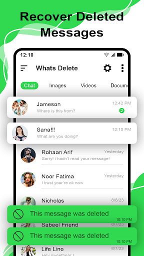 Screenshot Recover Deleted Messages Ultra