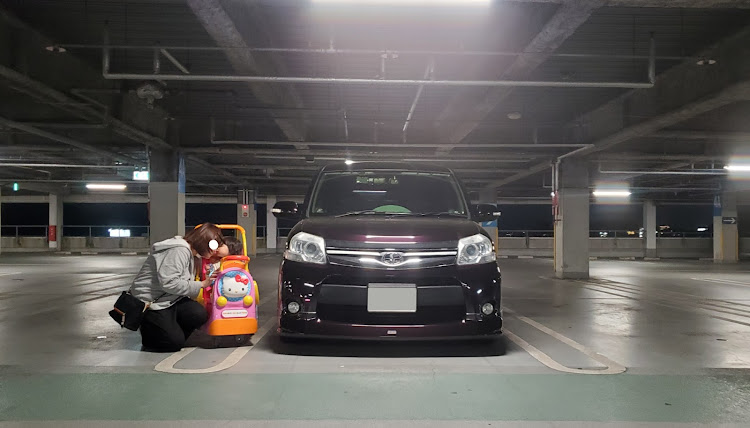 シエンタの目指せ最高のベビーインカー・シンプルイズベスト・10万キロ到達・紫の芋車・低そうで低くない少し低いクルマに関するカスタム事例の投稿画像7枚目