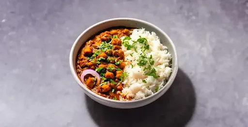 Amritsari Chole With Rice