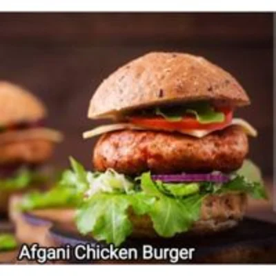 Afgani Chicken Burger