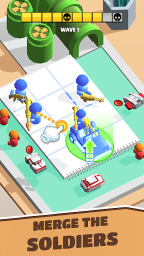 Screenshot Toy Army: Tower Merge Defense