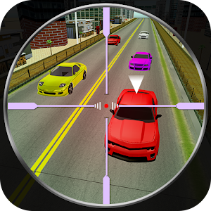 Traffic Hunter Sniper Shoot  Icon