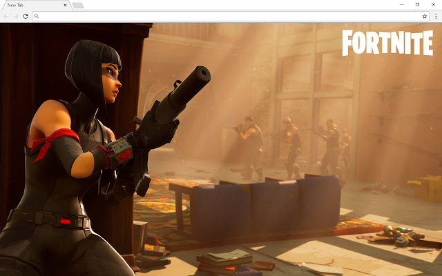 Fortnite Battle Royale New Tab Page