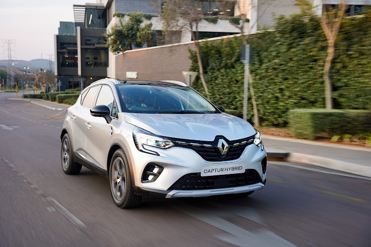 The Renault Captur is also available in E-Tech hybrid guise.